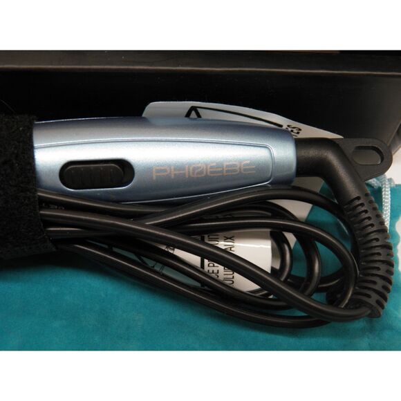 Mini Curling Iron Hair Brush For Travel 3/4 Inch Dual Voltage Ceramic Tourmaline - Picture 2 of 2